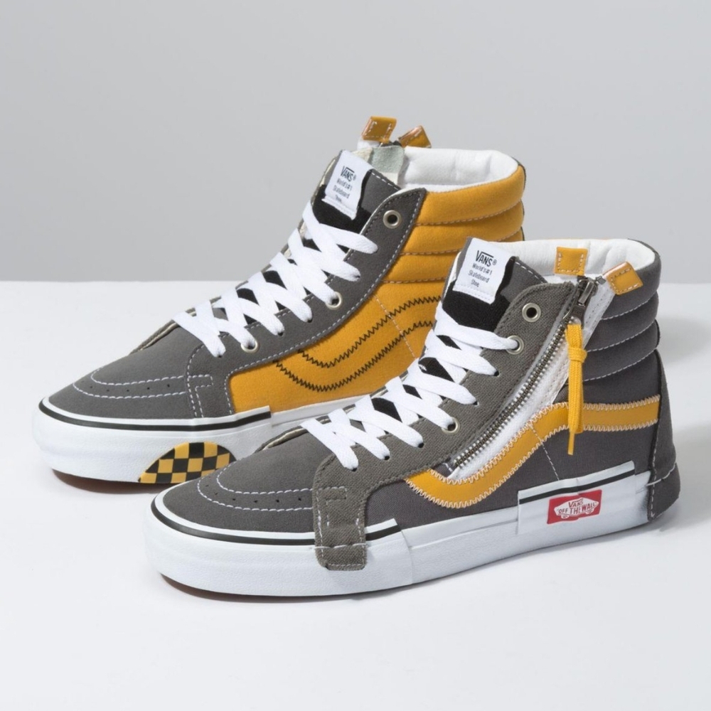 NWT Vans Sk8 Hi Cap Pewter Mango Mojito high top sneakers